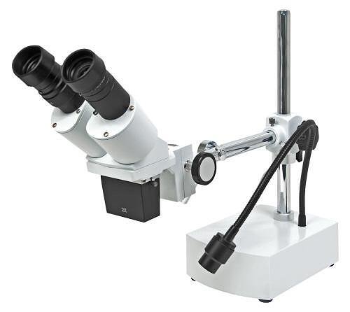 IN5000 Budget Stereo Microscope with LED flex arm